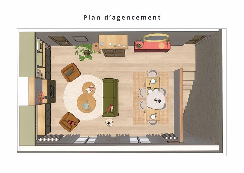 Plan d'agencement