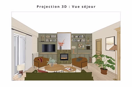 Plan d'aménagement 3D