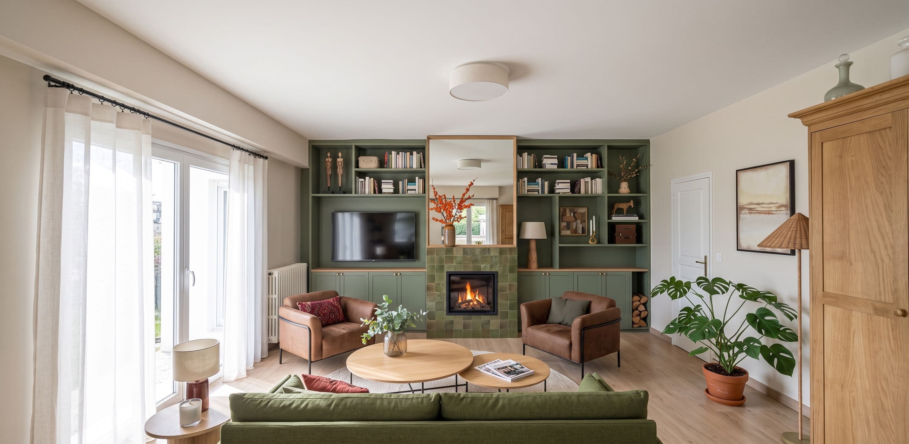Projet Lozère — Agencement sur-mesure — à Palaiseau, Essonne (91) | Anne Martz, décoratrice d'intérieur